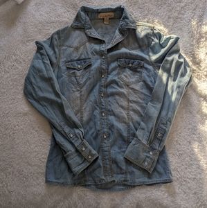 Fun & Flirt denim shirt size M